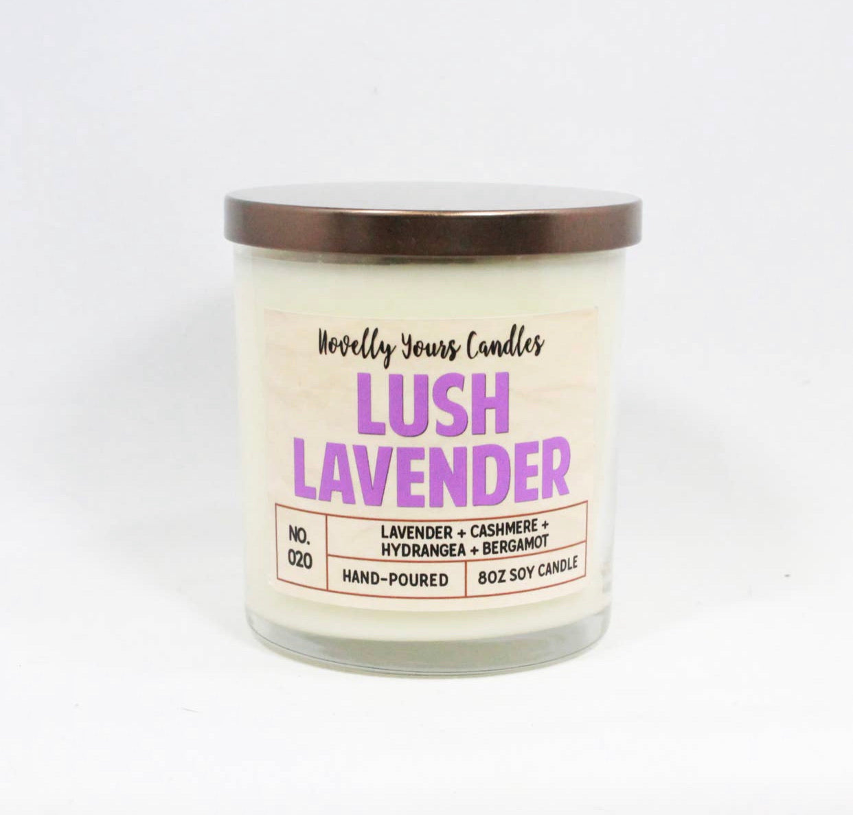 Lush Lavender candle