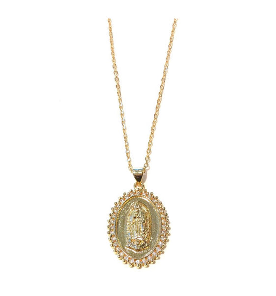 MIDLENGTH ST. MARY NECKLACE